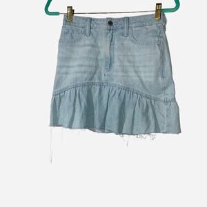 Hollister  ultra high rise ruffled skirt size 24